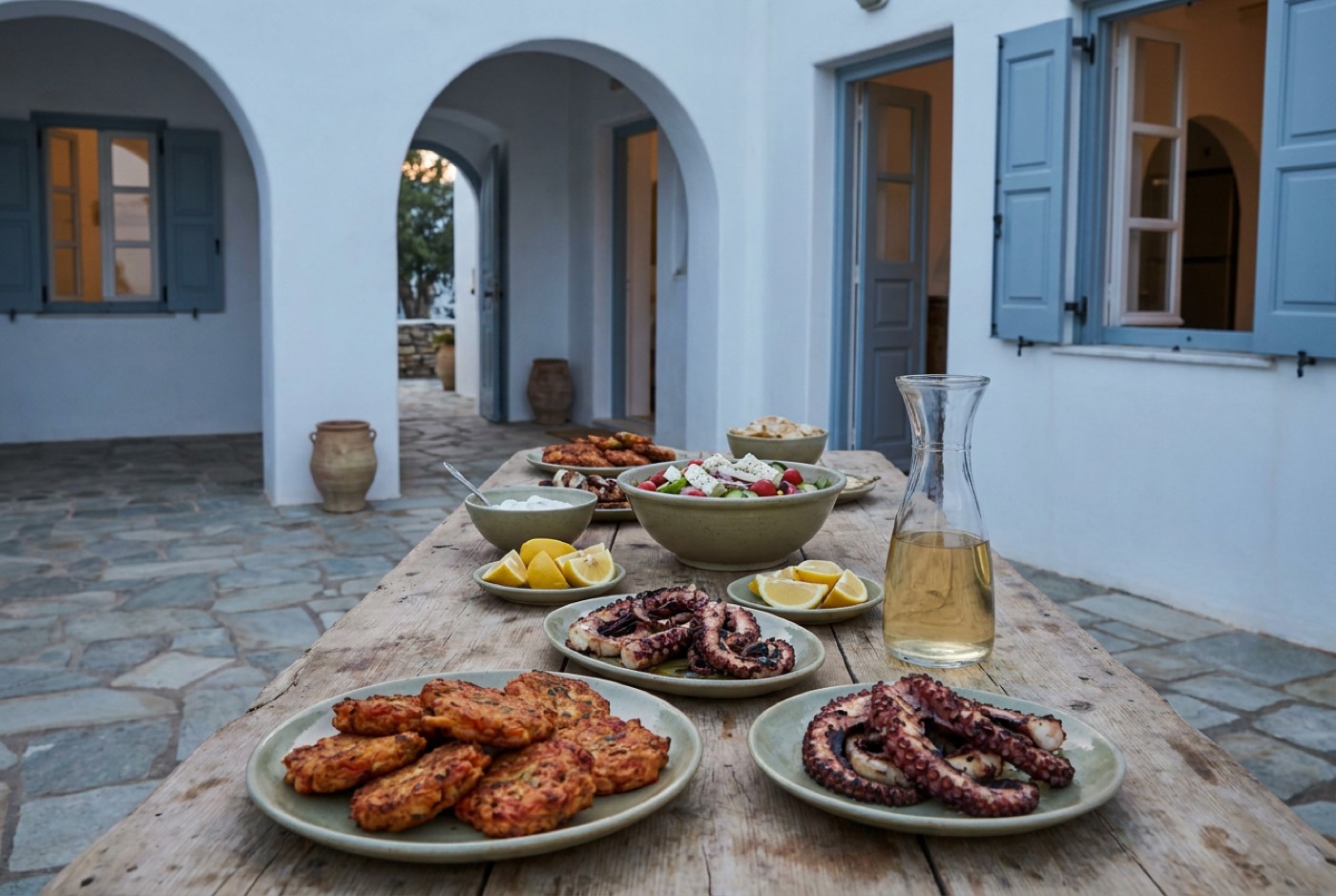 Food served on this retreat